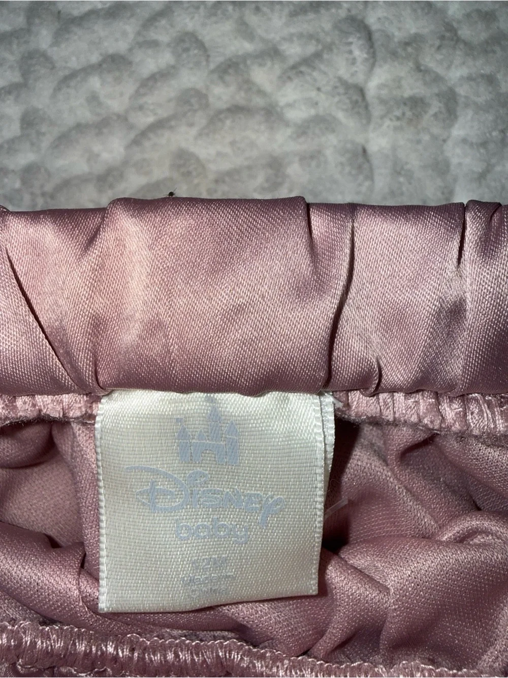 Disney Girls Dusty Pink Minnie Ruffle Top & Tulle Skirt Set